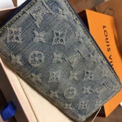 ルイヴィトン財布　モノグラムデニム廃盤のサムネイル