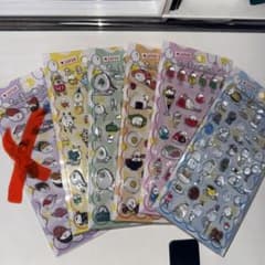 正規品　たまごあしぷっくりシール　お好きな組み合わせ2枚のサムネイル