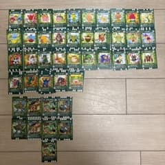 ぐるり森 ノーマルカード キラカードまとめ売り 緑のみ