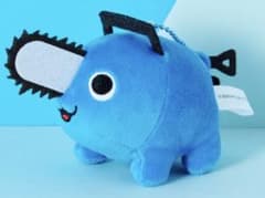 【限定】チェンソーマン ポチタ ローソン ぬいぐるみキーホルダー 青いポチタ