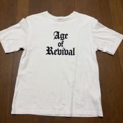 Age of Revival ロゴプリント 半袖Tシャツ ホワイトのサムネイル