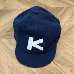 KAVU ネイビーキャップ Kの刺繍付きのサムネイル