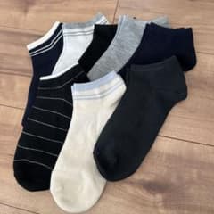 レディース アンクルソックス 8足セットのサムネイル