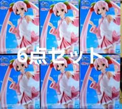 Sakura Miku BANPRESTO EVOLVE Sakura Miku Figure (6-piece set)