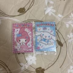 サンリオキャラクターズ マイメロディ シナモロール カード 2枚セットのサムネイル
