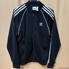 adidas Originals トラックジャケット 黒×白のサムネイル