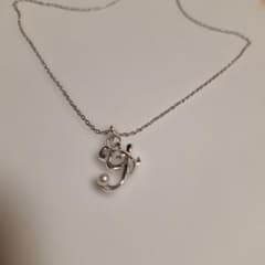 MIKIMOTO　シルバー パール付き ネックレス　イニシャル　Y MIKIMOTO シルバー パール付き ネックレス イニシャル Y - メルカリ