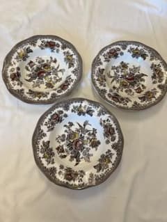 英国ヴィンテージ】Enoch Wedgwood スープ皿3枚セット - メルカリ