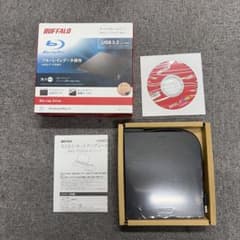 り*ん様 BUFFALOポータブル Blu-rayドライブ BRXL-PTV6Uのサムネイル