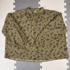 花柄　シャツ　M～Lのサムネイル