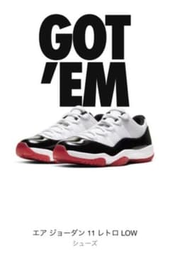 NIKE AIR JORDAN 11のサムネイル
