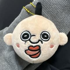 パンパンくんの日常　ビーズ付きマスコット