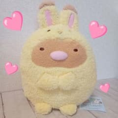 すみっコぐらし とんかつ ぬいぐるみ うさぎ になりきりころっと