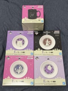 이치 반 쿠지 포켓몬 타입 고스트 D상 머그컵 E상 플레이트