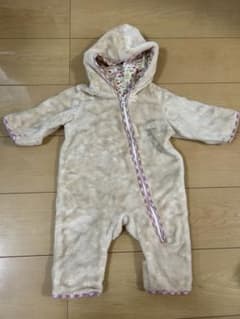 赤ちゃんの城　アウター　フード付きロンパース 70cmのサムネイル