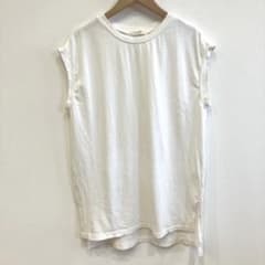 w closet 민소매 컷소우 화이트 F