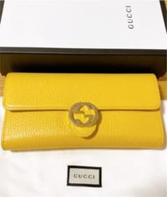 GUCCI  グッチ 長財布　　インターロッキングウォレットのサムネイル