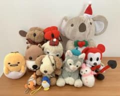 ぬいぐるみセット 多様なキャラクターのサムネイル