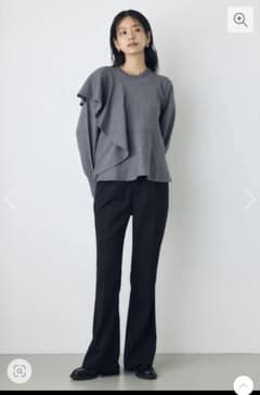 AZUL BY MOUSSY センタープレスフレアパンツのサムネイル