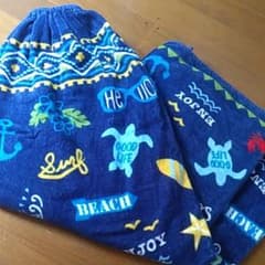 水泳　プール　ラップタオルのサムネイル