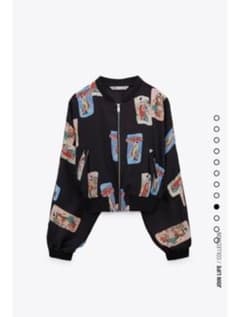 ZARA ブルゾンジャケットのサムネイル
