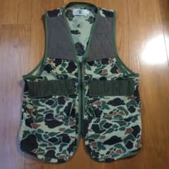 ダックハンターカモ ハンティングベスト 狩猟 SAFTBAK クレー射撃