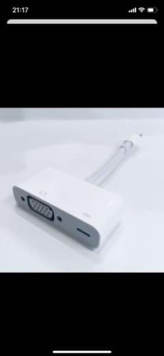 Apple Lightning VGAアダプタ　純正品のサムネイル