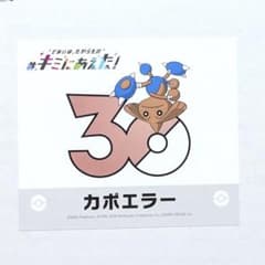 포켓몬 카포 에러 스티커 너에게 굳혔다! 30주년