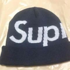 used supreme big logo knit capのサムネイル