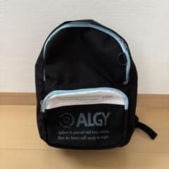 ALGY リュック ブラック　水色のサムネイル