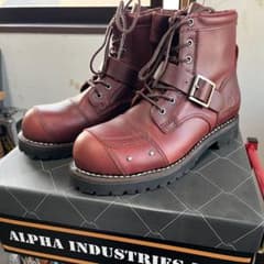 ALPHA INDUSTRIES エンジニアブーツ AFB-20021 新品のサムネイル