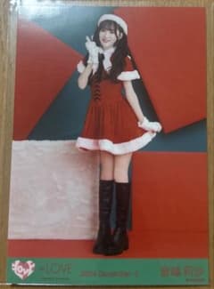 イコラブ 音嶋莉沙 サンタ 2024 生写真 ヒキのサムネイル