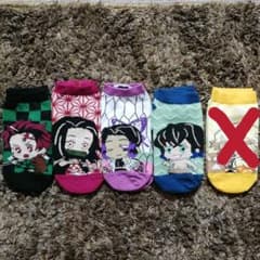 鬼滅の刃 靴下ソックス　4足セットのサムネイル