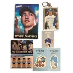 北海道日本ハムファイターズ 達孝太 選手 キーホルダー ＋ステッカーのサムネイル