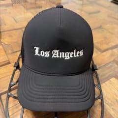 james perse トラッカーキャップLos Angeles 刺繍　ブラックのサムネイル