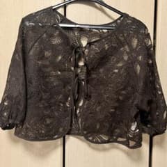 レースボレロ ブラック Lサイズのサムネイル