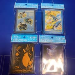 ポケモンカード　デッキシールド　スリーブ　４種類セットのサムネイル