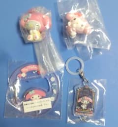 サンリオキャラクターズ マイメロディ マスコット＆チャーム 4点セットのサムネイル