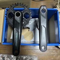 Shimano DEORE クランクセット 右M6100、左M4100のサムネイル