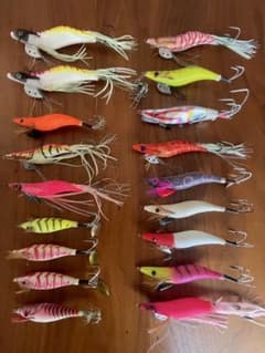 タコ釣りまとめ売りエギ・餌木 約50個セット 一流メーカータコエギ 餌木 まとめ売り 18本セット - メルカリ