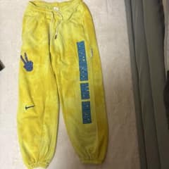 Nike PeaceLoveBasketballジョガーパンツ イエローのサムネイル