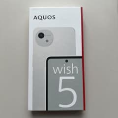 AQUOS wish5 64GB ユキ ホワイト 残債なし アクオス - メルカリ
