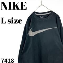 ナイキ 長袖Tシャツ ロンT US/L ブラック 黒 ビッグスウッシュ NIKEのサムネイル