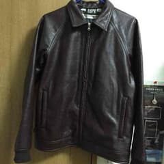 SiN様専用‼︎TBPR PU LEATHER JKT/Brownのサムネイル