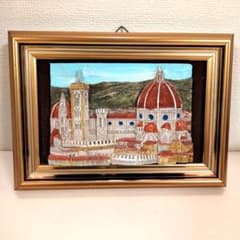 立体絵画 Le vie d Itaria イタリア製 フィレンツェ ハンドメイド