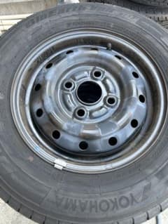 145/80R12 軽バンタイヤホイールセット 別途送料分購入してください 