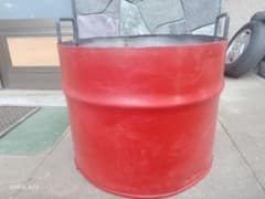 ドラム缶半切り生コン練用フネのサムネイル