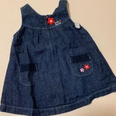 ミキハウス ジャンパースカート ワンピースのサムネイル