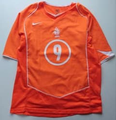 EURO 2004 オランダ代表 ⑨ファン・ニステルローイ ユニフォーム
