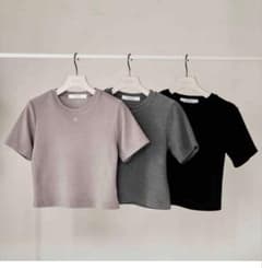 ハーリップトゥherlipto Trois Logo Ribbed Teeのサムネイル